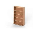 Schäfer Shop Genius Regal TETRIS WOOD, 5 OH, Höhe inkl. Gleiter, B 1000 mm, Buche-Dekor
