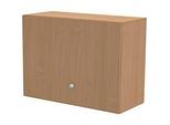Schäfer Shop Genius Aufsatzschrank TETRIS WALL, 2 Ordnerhöhen, Türanschlag rechts, B 1000 x T 440 x H 740 mm, Buche-Dekor
