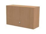 Schäfer Shop Genius Aufsatzschrank TETRIS WALL, 2 Ordnerhöhen, Türanschlag rechts, B 1200 x T 440 x H 740 mm, Buche-Dekor