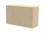 Schäfer Shop Genius Aufsatzschrank TETRIS WALL, 2 Ordnerhöhen, Türanschlag rechts, B 1200 x T 440 x H 740 mm, Ahorn-Dekor