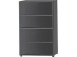 Schäfer Shop Select Regal, 4 OH, B 800 x T 420 x H 1514 mm, graphit