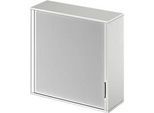 Schäfer Shop Genius Aufsatz-Querrolladenschrank TETRIS WOOD, 3 OH, B 1200, lichtgrau