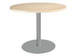 Schäfer Shop Select Tisch mit Tellerfuss, ø 1000 x H 717 mm, Ahorn