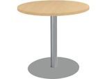 Schäfer Shop Select Tisch mit Tellerfuss, ø 800 x H 717 mm, Buche