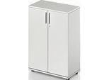 Schäfer Shop Pure Flügeltürenschrank Proplana, 3 Ordnerhöhen, Breite 800 mm, abschliessbar, lichtgrau