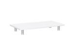 Aufsatzplatte PALENQUE, für Schrank B 800 mm, B 800 x T 400 x H 105 mm, weiss