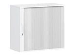 Querrollladenschrank PALENQUE, 2 OH, B 800 x T 400 x H 752 mm, weiss