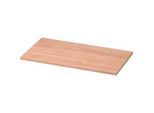 Abdeckplatte TOPAS LINE, für Regale und Schränke, B 805 mm, Nussbaum-Dekor