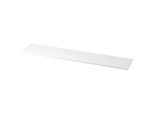 Abdeckplatte TOPAS LINE, für Regale und Schränke, B 2005 mm, weiss