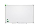 Franken Whiteboard U-Act!Line®, Hoch- & Querformat, lackiert, magnethaftend, recycelbar, mit Ablageschale, B 600 x H 400 mm