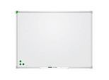 Franken Whiteboard U-Act!Line®, Hoch- & Querformat, lackiert, magnethaftend, recycelbar, mit Ablageschale, B 1600 x H 1200 mm