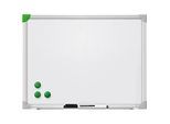 Franken Whiteboard U-Act!Line®, Hoch- & Querformat, lackiert, magnethaftend, recycelbar, mit Ablageschale, B 400 x H 300 mm