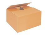 Faltkarton aus Wellpappe, 1-wellig, 215 x 155 x 135 mm