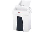 Aktenvernichter HSM SECURIO AF100, Sicherheitsstufe 4, Partikelschnitt 4 x 25 mm, 8 Blatt, Autofeed, weiss
