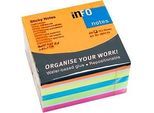 Haftnotizen Brillant, Würfel mit 450 Blatt, B 75 x H 75 mm, 6 Farben