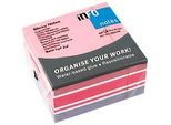 Haftnotizwürfel, L 75 x B 75 mm, 400 Blatt, Farbmix: Rosa