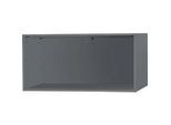 Schäfer Shop Select Aufsatzregal, 1 OH, B 800 x T 420 x H 372 mm, Holz, graphit