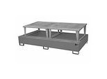 Auffangwanne AWA 1000-2, grau RAL 7005