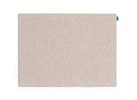 Akustik-Pinboard Board Up, Absorptionsklasse C, Stärke 24 mm, Textil & Recycling-PET, beige, B 500 x H 750 mm