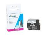 Schriftband kompatibel zu Brother Beschriftungsband M-K231BZ, selbstklebend, weiss/schwarz, Kunststoff laminiert, L 8 m x B 12 mm