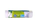 Secolan® Mülleimerbeutel, Material Recycling-Polyethylen, 35 Liter, weiss, 20 Stück