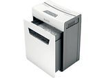 Leitz IQ 8X Protect Premium Aktenvernichter P4, Partikelschnitt 4 x 40 mm, 14 l, 8 Blatt Schnittleistung, Anti-Papierstau-Technologie, weiss