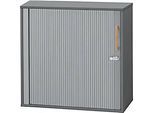 Schäfer Shop Select Querrollladenschrank Start Off Wood, 2 OH, abschliessbar, Holz, B 800 x T 420 x H 788 mm, graphit