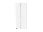 Schäfer Shop Select Schrank Start Off Wood, 6 OH, abschliessbar, B 800 x T 420 x H 2240 mm, Holz, weiss
