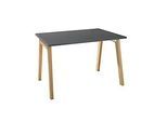 Schäfer Shop Select Schreibtisch Start Off Wood, Rechteck, A-Fuss, B 1200 x T 800 x H 735 mm, graphit/Holzoptik
