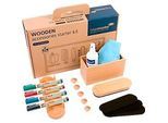 Whiteboard Zubehör Set Legamaster WOODEN, 17-teilig, für magnethaftende & beschriftbare Whiteboards, FSC®-zertifiziertes Buchen-Naturholz