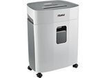 Aktenvernichter Dahle PaperSAFE® 240, Partikelschnitt 4 x 12 mm, P-4, 25 l, 1-10 Blatt Schnittleistung, mit Rollen, grau