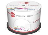 PRIMEON DVD-R, bedruckbar, bis 16fach, 4,7 GB/120 min, 50er-Spindel