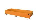 Regalwanne Typ RW/RW 3300-3, ohne Gitterrost, orange RAL2000