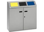 Wertstoffsortiersystem, 3-fach