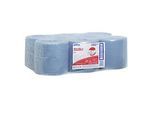 WYPALL* Wischtuch L-10 EXTRA Zentralentnahme RCS, aus Airflexmaterial, 3150 Tücher, 1-lagig, blau