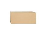 Wellpapp-Faltkartons, 1-wellig, 385 x 235 x 170 mm, braun