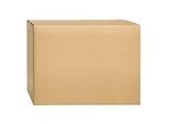 Wellpapp-Faltkartons, 2-wellig, 800 x 600 x 600 mm, braun