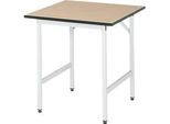 Arbeitstisch, MDF-Platte, 750 x 800 x 800-850 mm