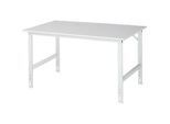 Arbeitstisch, Melamin-Platte, B 1500 x T 1000 x H 760-1080 mm
