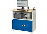 Computer-Station Typ 6001, B 1100 x T 800 x H 1100 mm, stationär