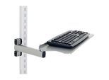 Rocholz Tastatur- und Mausablage mit Gelenkarm System Flex, höhenverstellbar
