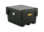 IBC-Auffangwanne, Polyethylen, 1100 l, 1500 kg, Stahlrost, unterfahrbar