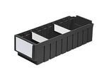 Regalkasten SSI Schäfer Serie RK 521, PP, ESD-leitfähig, L 508 mm, inkl. 2 Trennwände