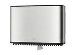 Toilettenpapierspender Tork®, für Mini Jumbo Toilettenpapier, mit Restrollenfunktion, abschliessbar