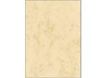 Briefbögen "Marmor", beige, 200 g, 50 Blatt