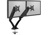 Dual-Monitorarm Vantage Office, bis 27 Zoll je Arm, je Arm 2-9 kg, höhen-/tiefenverstellbar, Neigungsfunktion, VESA, schwarz