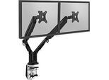 Dual-Monitorarm Vantage Premium, bis 36 Zoll je Arm, bis 2-9 kg je Monitor, höhen-/tiefenverstellbar, Neigungsfunktion, VESA, schwarz