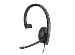Headset Sennheiser SC 130 USB, monaural, biegsamer Arm, In-Line Call Control