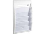Prospektwandhalter Quickfit, DIN A4 quer, weiss