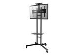 Flachbildschirm-Bodenständer NewStar PLASMA-M1700E, bis 55", höhenverstellbar, 15° neigbar, schwarz